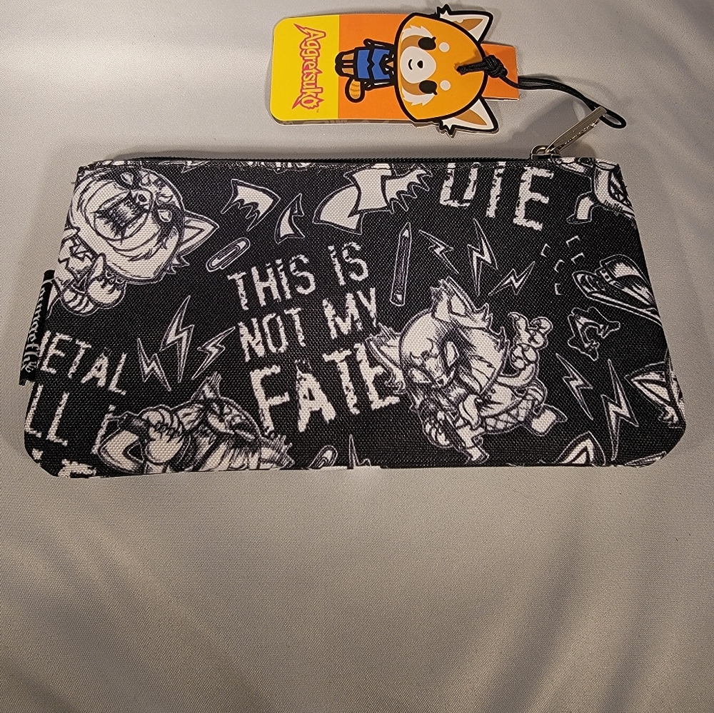 NWT Aggretsuko Loungefly Pouch